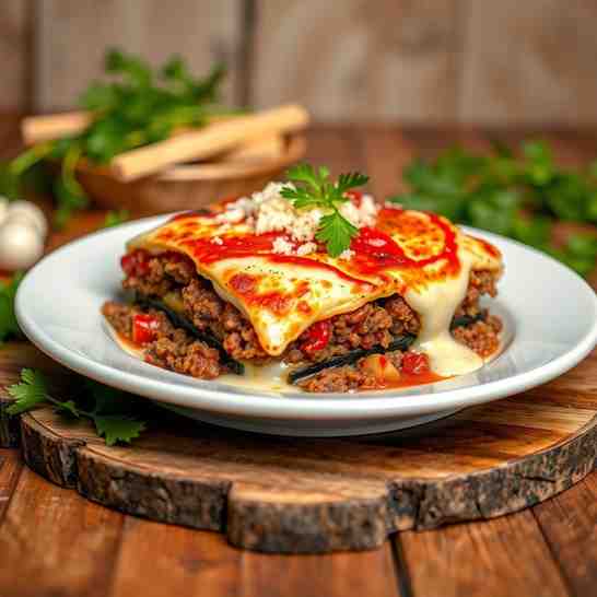 Greek Moussaka - A Hearty Ground Beef & Veggie Recipe